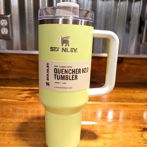 Stanley 40 oz quencher h2.0 tumbler citron